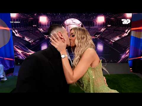 “Majmuni im…”, Brikena dhe Mateo puthen live në Top Arena, intervista më romantike që do shihni!