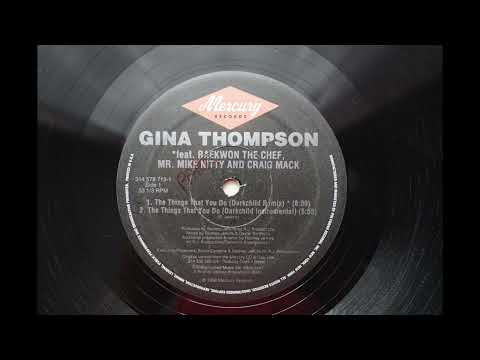 Gina Thompson - The Things That You Do (Darkchild Remix) 💎 Ortofon 2M Red