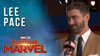 Lee Pace arrives at the Captain Marvel Red Carpet Premiere! video