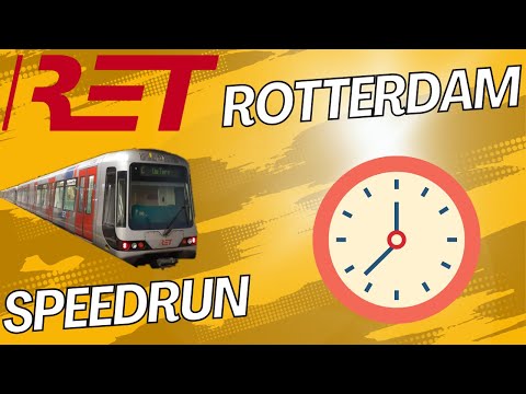 RET Rotterdam Metro Speedrun
