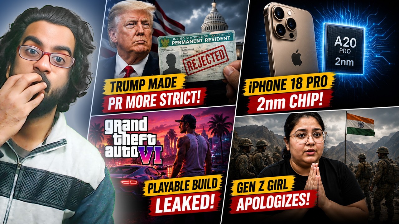 iPhone 18 Pro 2nm Chip, GTA 6 Playable Build Leak, Trump Finished US Dream