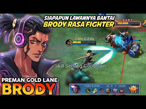 Brodi Bakal Jadi Preman Gold lane Kalok Cara Mainnya Begini - Build Brody Tersakit