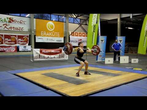 A.Moiseenko 94kg - Eesti rekord U15