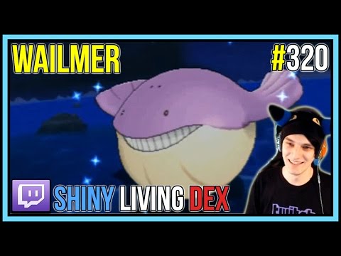 [LIVE] SHINY WAILMER REACTION! | Shiny Living Dex #320 | Pokemon ORAS