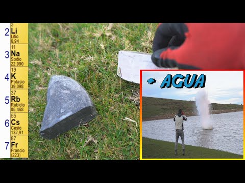 METALES QUE EXPLOTAN CON AGUA