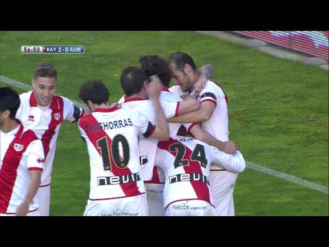 Gol de Larrivey (2-0) en el Rayo Vallecano - UD Almería - HD