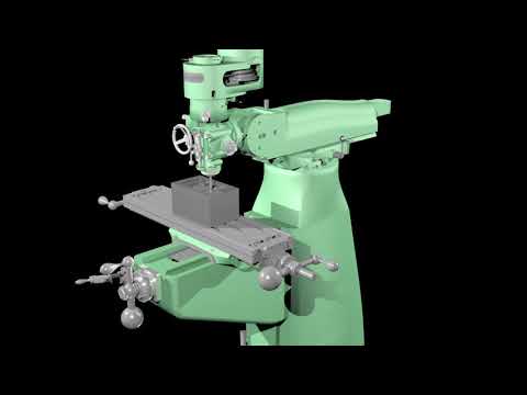 UC Berkeley E128 Final Project - Bridgeport S1 Milling Machine