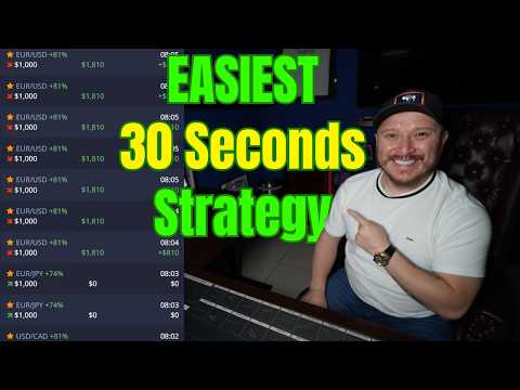 😈🤑EASIEST 30 Seconds Strategy For Binary Trading😎😋