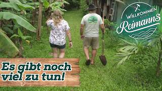Zwischen Avocados, Spaten und Obstbäumen: Im Reimanns-Garten ist viel los!