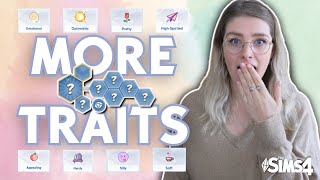 MORE TRAITS! 250+ new traits and more slots per sim