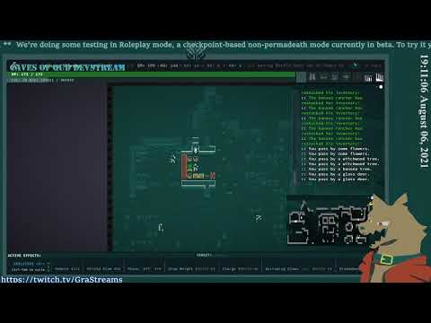 deVTuber Tests the Caves of Qud Late Game