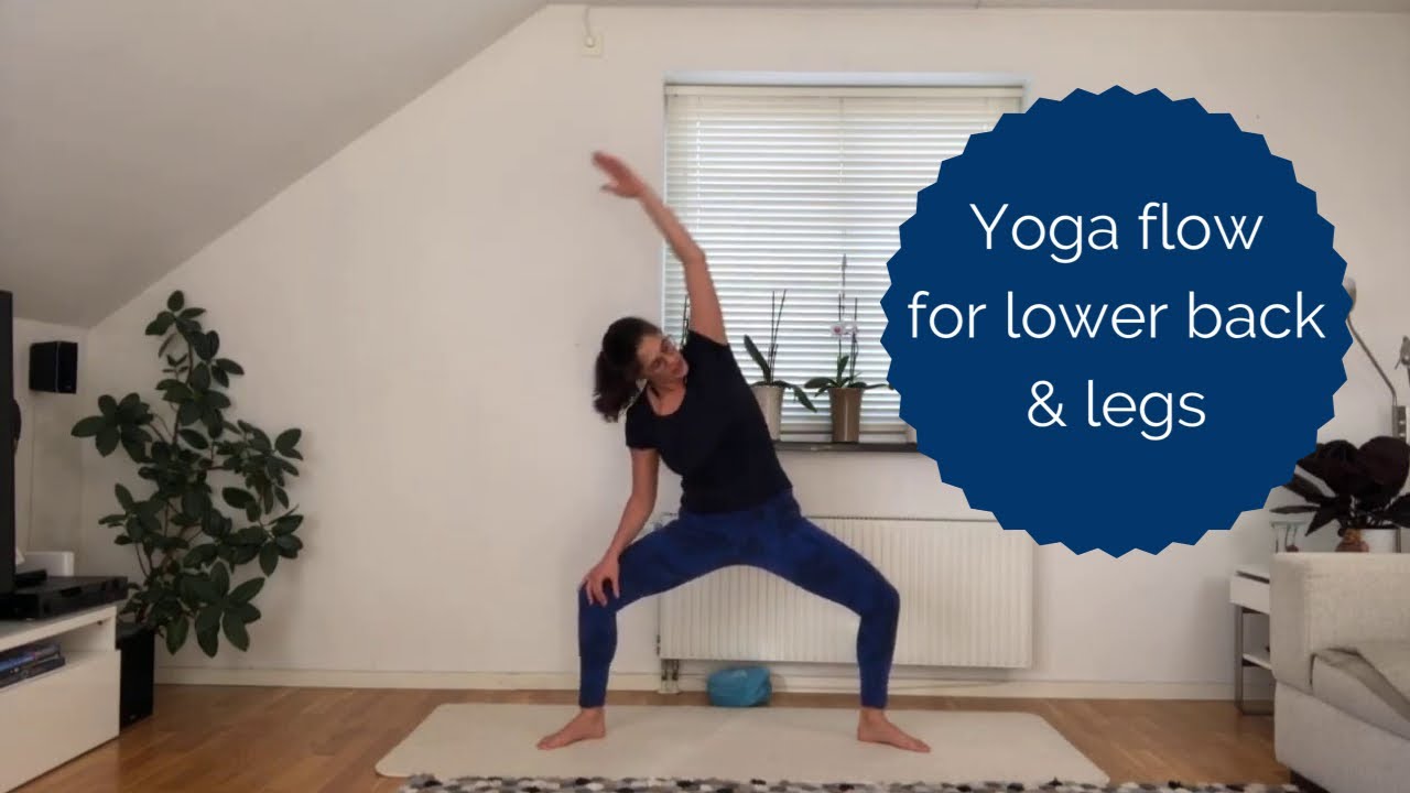 Yoga flow for lower back & legs 30 min