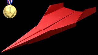 How to make a paper airplane that flies far (~101 ft) - BEST paper planes in the World . Luise