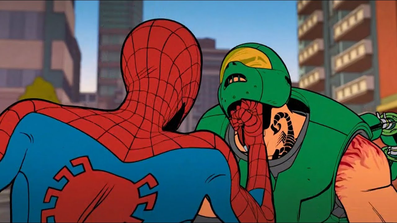 Spider-Man VS Scorpion Full Fight - Your Friendly Neighborhood Spider-Man Episode 10