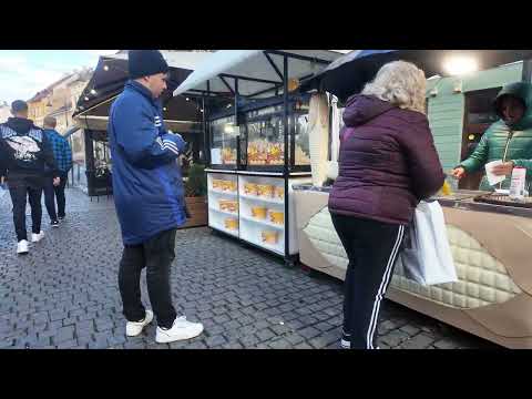 Walking in Sibiu City Centre 🇷🇴 | Romania 4K Walking Tour with Original Sound
