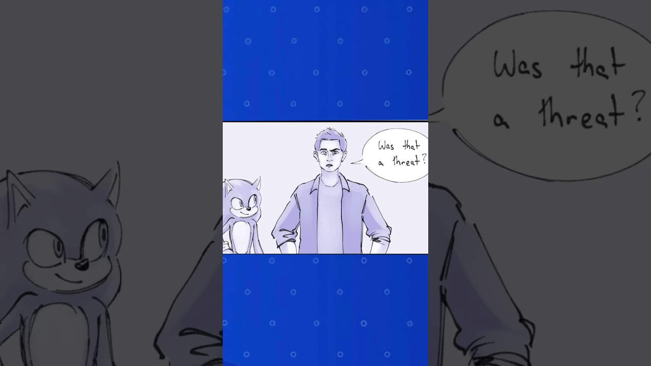 Sonic and Shadow get married 😱  #soniccomics #sonadow #comicdub