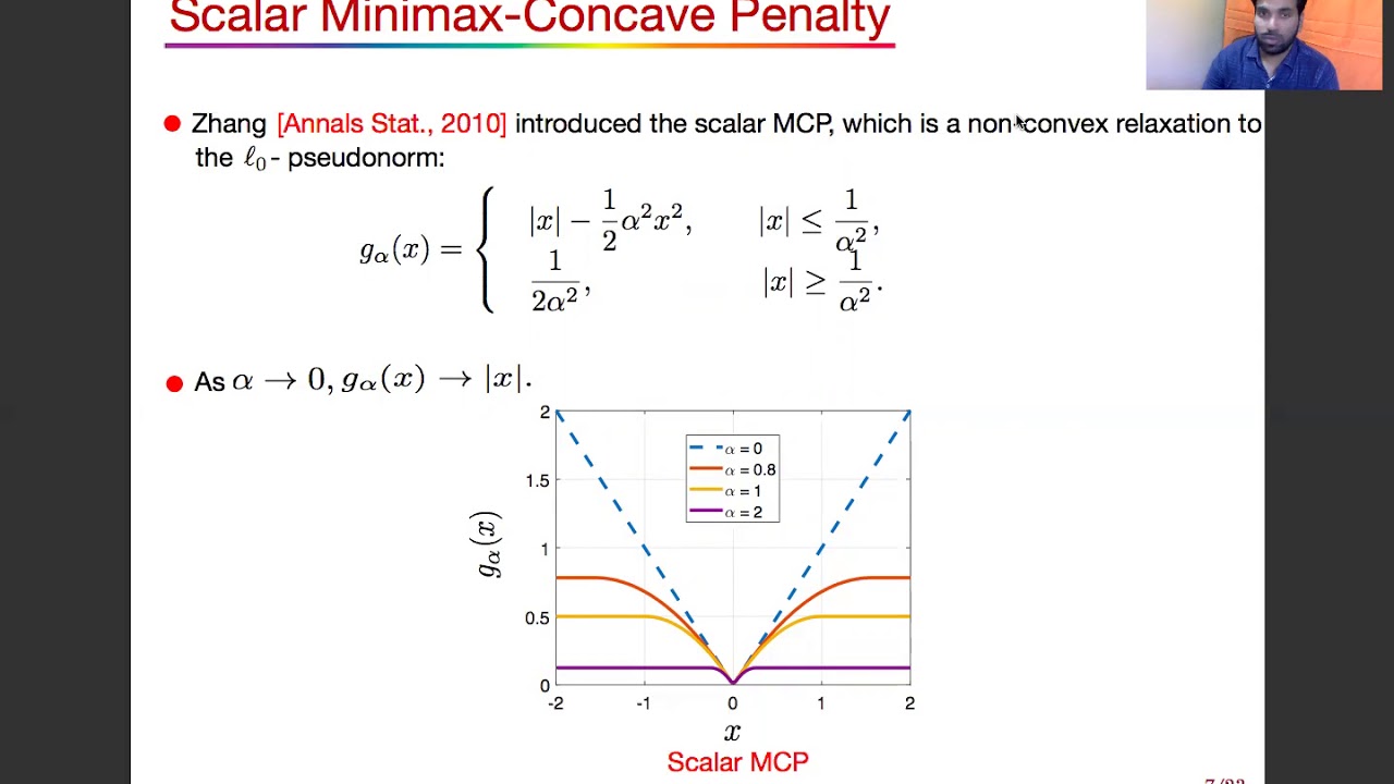 Adaptive Weighted Minimax Concave Penalty Based Image Reconstruction