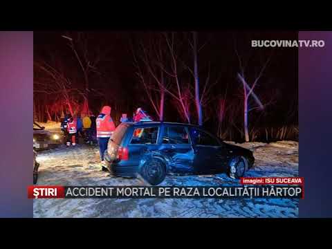Accident mortal pe raza localitatii Hartop