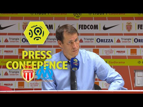 Press Conference AS Monaco - Olympique de Marseille (6-1) - Week 4 / Ligue 1 Conforama 2017-18