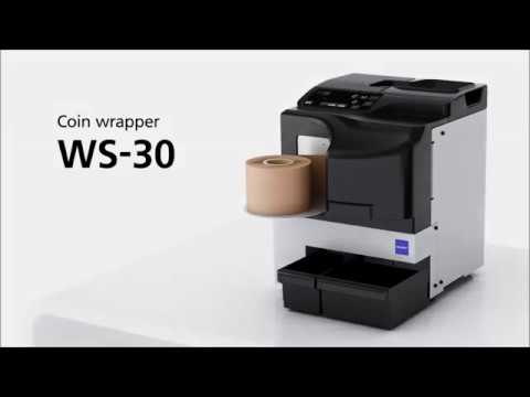 Glory fully automatic ws 30 coin wrapper, hopper capacity: 1...