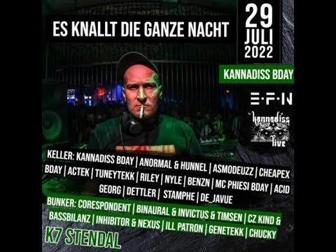 GenOTekk @ K7 Stendal Kannadiss & CheapeX Bday (Setcut) [TEKK CENTER]