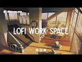Daily Work Space 📂 Lofi Deep Focus [chill lo-fi hip hop beats]