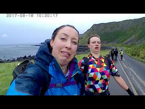 Cycling trip around the coast of Northern Ireland 2017