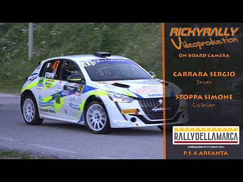 OBC CARRARA - STOPPA // 37° Rally della Marca 2021 // P.S.4 Arfanta