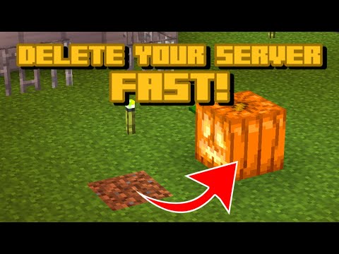 WARNING: Jack o'Lanterns MOVE in Minecraft?! DELETE YOUR SERVER FAST