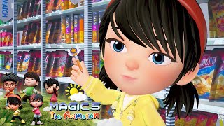 Download lagu Wow!! Adara Has a Magic Pencil, Can She Draw Anything? | Magic 5 The Animation - Episode 16 mp3