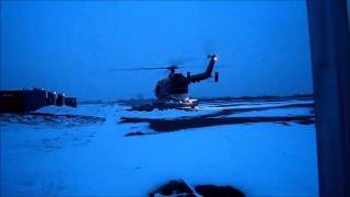 preview picture of video 'BO 105 Hubschrauber - Start Husum Schwesing - Flughafen'