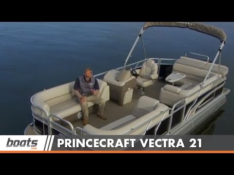 2015 Princecraft Vectra 21 Pontoon Boat Review /Performance Test