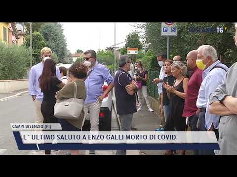 2021-08-27 CAMPI BISENZIO (FI) - L'ULTIMO SALUTO A ENZO GALLI MORTO DI COVID