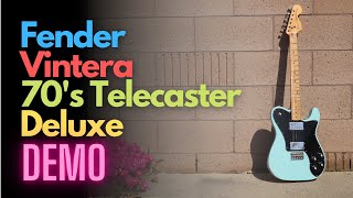 Video thumbnail for Fender Vintera Road Worn 70's Telecaster Deluxe Demo by Jack's Guitar Trax
