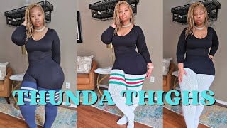 Download lagu Sexy Socks for Curvy Girls♡Tips to keep Thigh highs from sliding down♡Thundathighs Try-On Haul mp3
