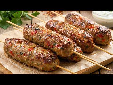 Turkish Oven-Baked Kofta Kebabs with Smoky Tomato Sauce — Ready in Under an Hour