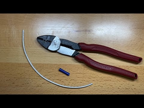 Klein 2005N - I found the perfect set of wire stripper/crimper for my truck!