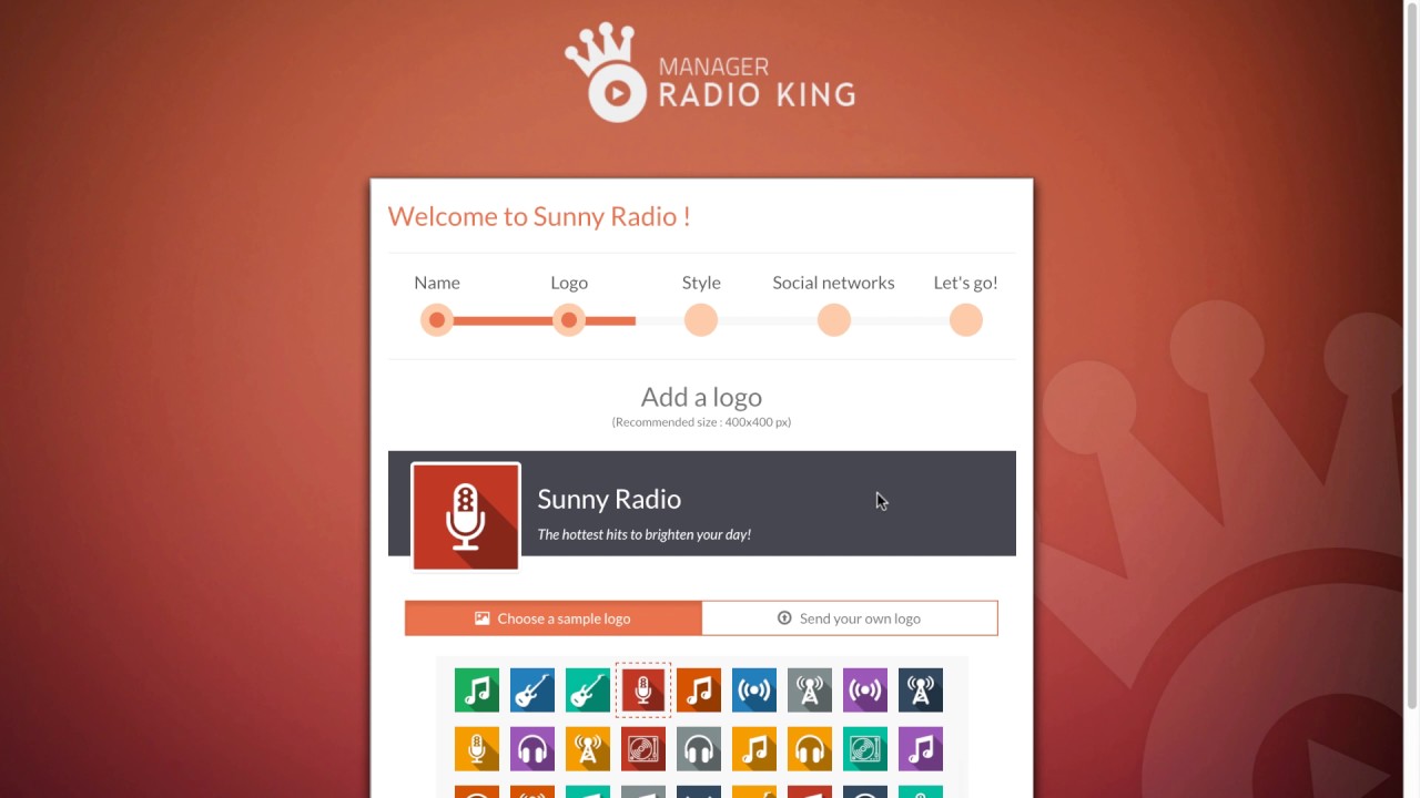 Create an Internet Radio Station with RadioKing