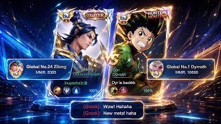 Download lagu TOP GLOBAL ZILONG MET TOP 1 GLOBAL DYRROTH IN HIGH RANK 😳 mp3