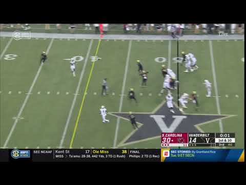 2018 USC vs Vanderbilt - Bryan Edwards 22 Yd Reception