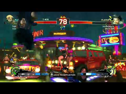 Super Street Fighter 4 AE \\\  TAKIN FLIGHT (GOUKEN) vs (MAKOTO) kioshiblack \\\