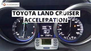 Toyota Land Cruiser 30 D-4D 190 hp - acceleration 