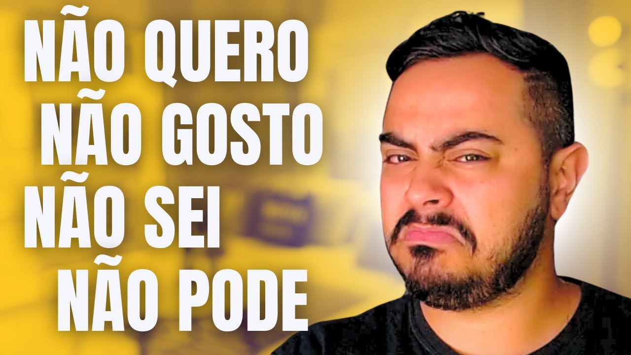 12 SINAIS de COMO dizer NÃO em LÍNGUA DE SINAIS | Verbos de Negação em Libras