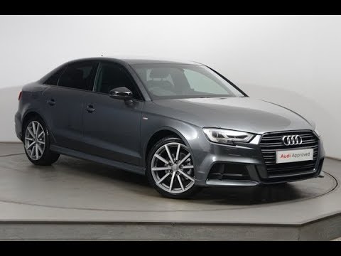 FL18GZU Audi A3 Saloon Black Edition 1.5 TFSI 150 PS S tronic