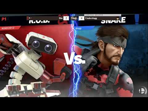 DDD 18 SSBU Losers Finals - Underdogg (Snake) vs Dio (ROB)