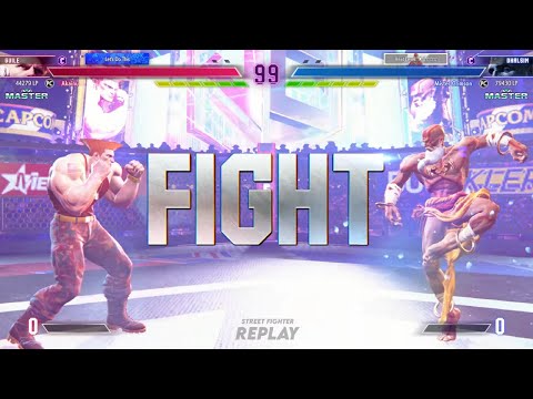 Street Fighter 6 🔥 Akainu (Guile) Vs Mister Crimson (#1 Dhalsim) 🔥 Online Match's 06-24-2023