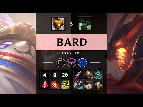 Bard Top vs Warwick - EUW Master Patch 25.21