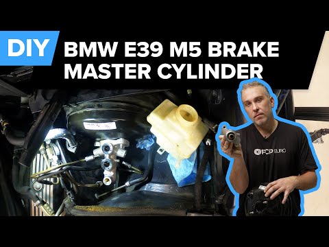 BMW M5 Brake Master Cylinder Replacement (1998-2003 BMW E39 M5)