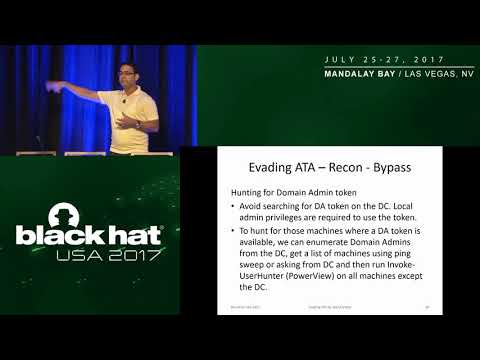 Evading Microsoft ATA for Active Directory Domination