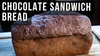 Yummy Chocolate Sandwich Bread (Yeast Loaf)